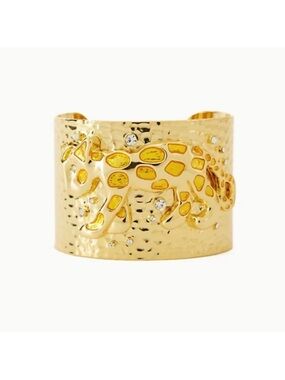 Gold Statement Cuff Bracelet